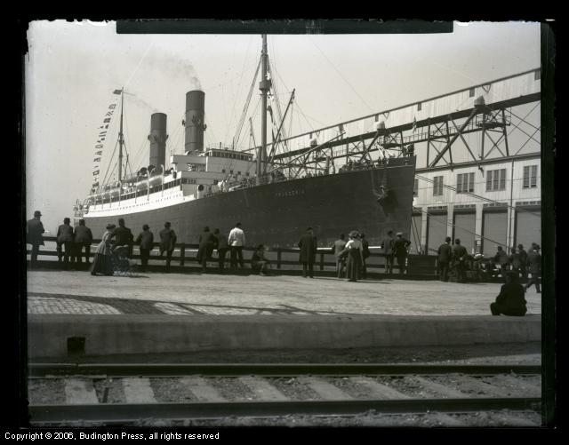 SS Franconia First Trip Boston May 1911